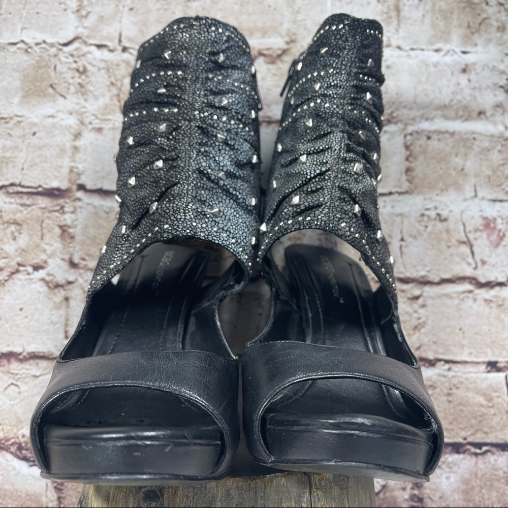 Bcbgeneration Ardelis Stud Boot Open Toe Platform - image 2